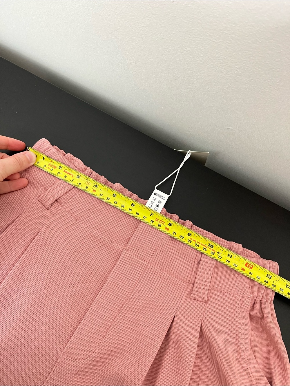 NWT HALARA Wide-Leg Pleated Pants in Rosette - Picture 11 of 14